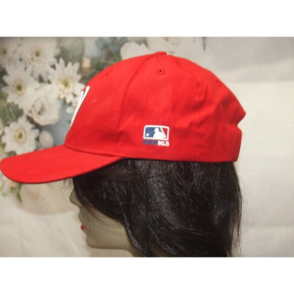 Washington Nationals Red Baseball Logo Cap Hat Team MLB - OC Sports Unisex Adult - Picture 6 of 6